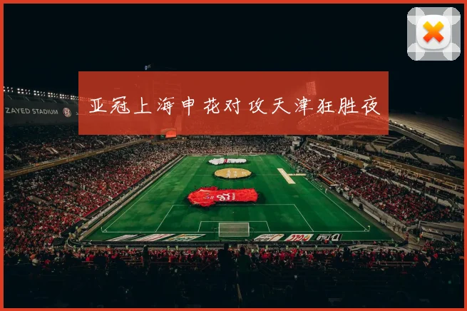 亚冠上海申花对攻天津狂胜夜